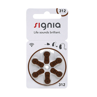 bateria signia 312
